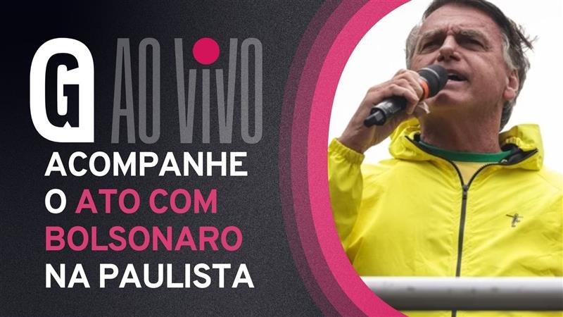 Acompanhe ao vivo manifestação por Bolsonaro na Paulista