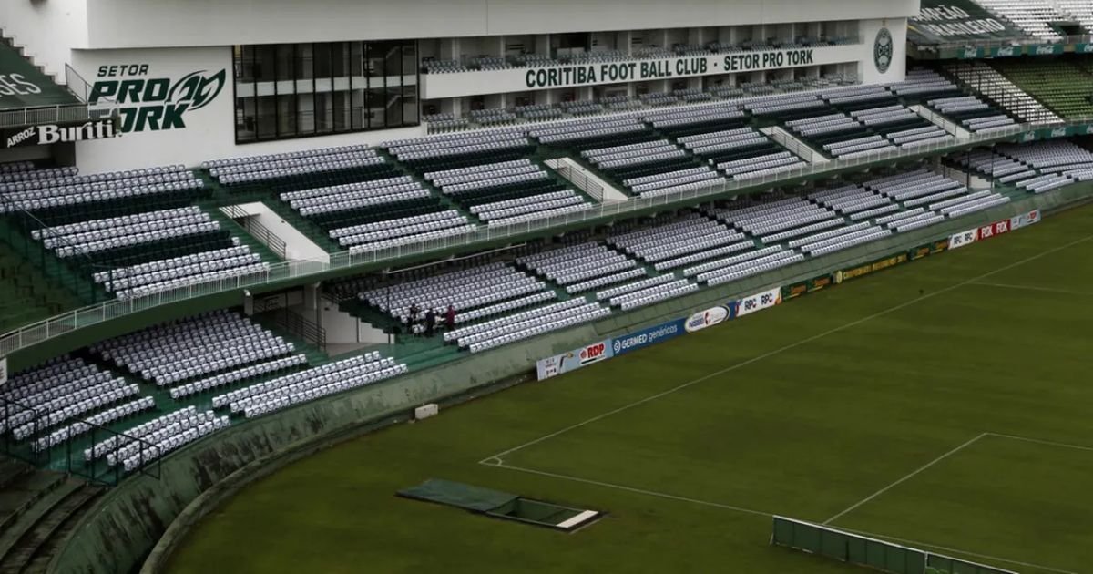 Coritiba retira nome e logo da Pro Tork no Couto Pereira